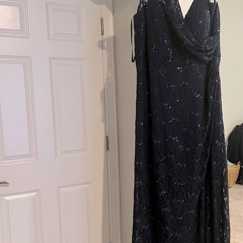 Navy blue Evening gown